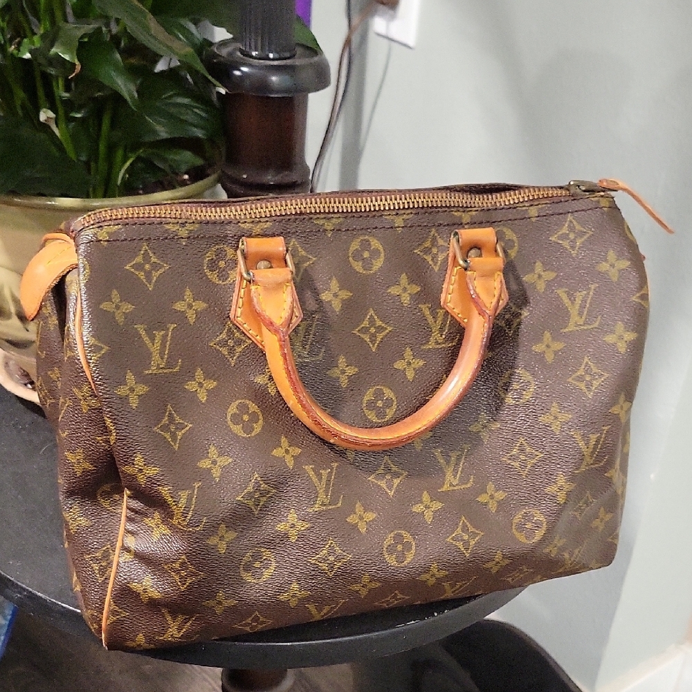 Louis Vuitton Brown Monogram Handbag